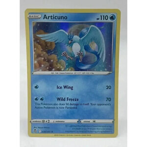 Articuno‎ Silver Tempest’s 036/195 Pokemon TCG Holo Mint Unplayed
